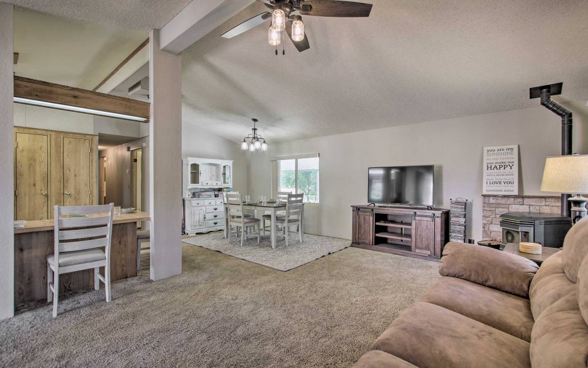 Wofford Heights House | 124 m² House ∙ 2 bedrooms ∙ 5 guests