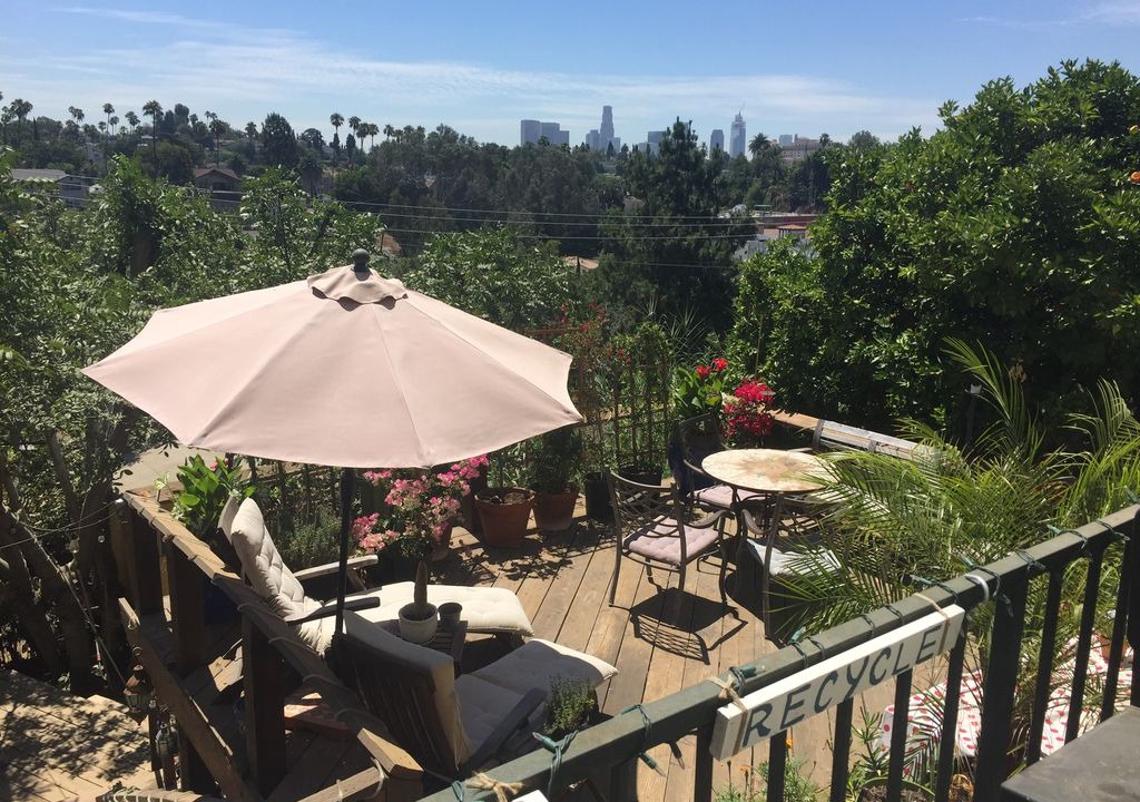 Sunset Junction House | Amazing Hilltop Views and huge garden in this Silverlake 4 bedroom/2 Bath home