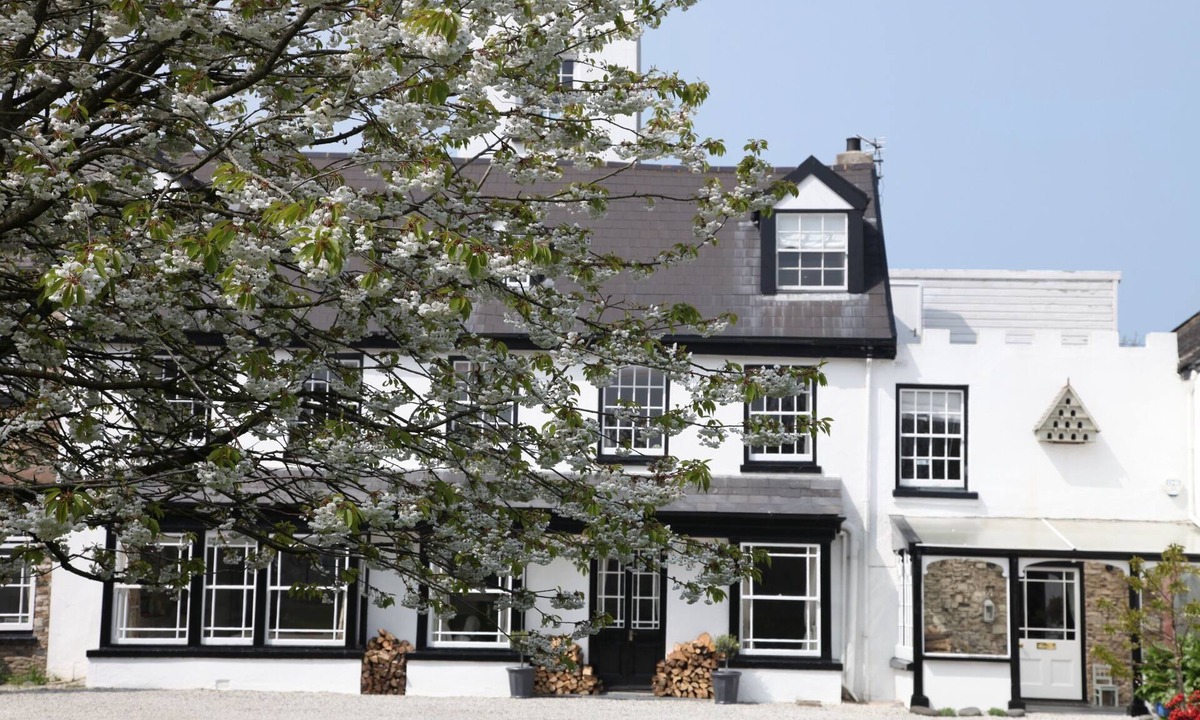 Westleigh House | Central part of stunning Manor House, private beach access, pool and Tower.