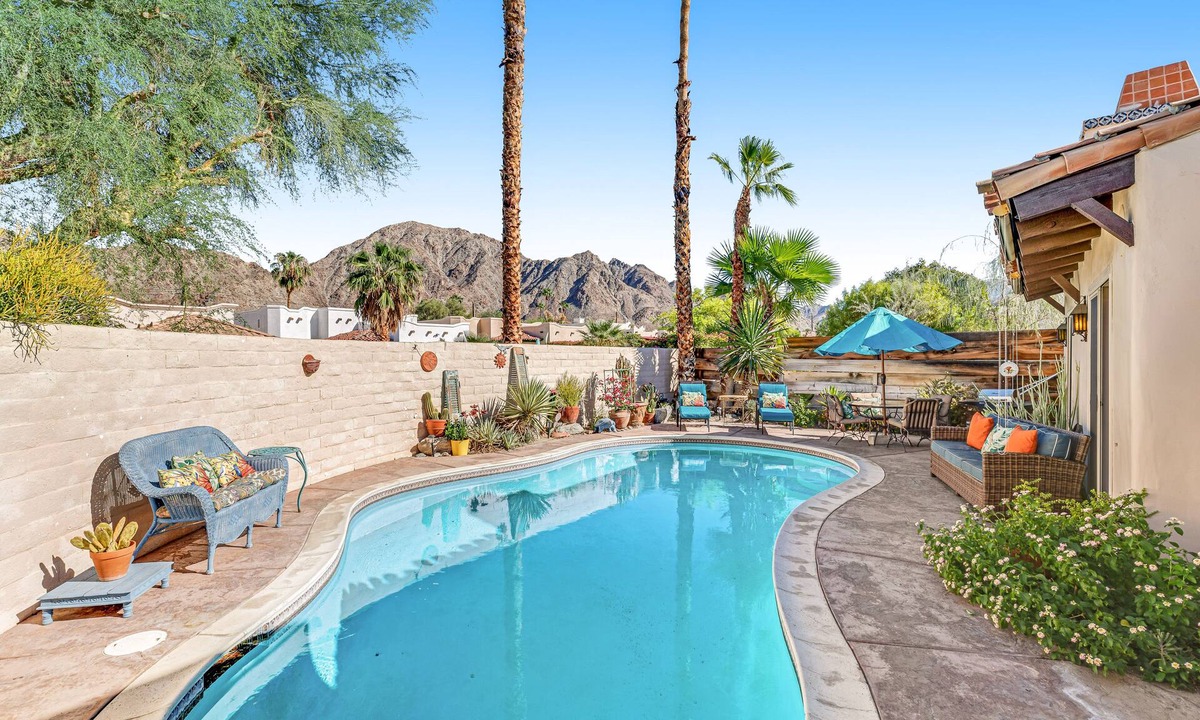 La Quinta Cove House | Charming Spanish-inspired home w/private pool & views - 2BR - #LIC - 067540