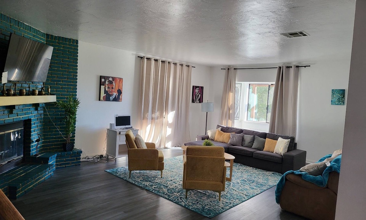 Agua Dulce House | Cozy Blue Ranch home away from home! A bit of ranch & modern