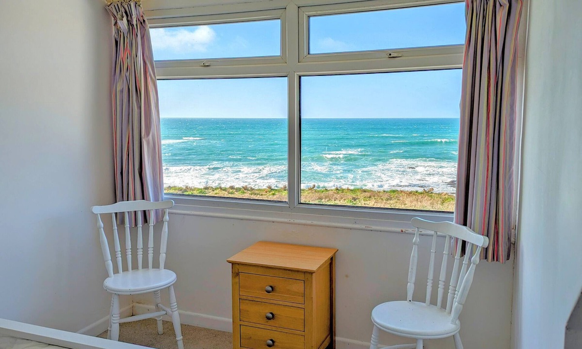 Trevone House | Direct expansive sea views from every room and the garden.