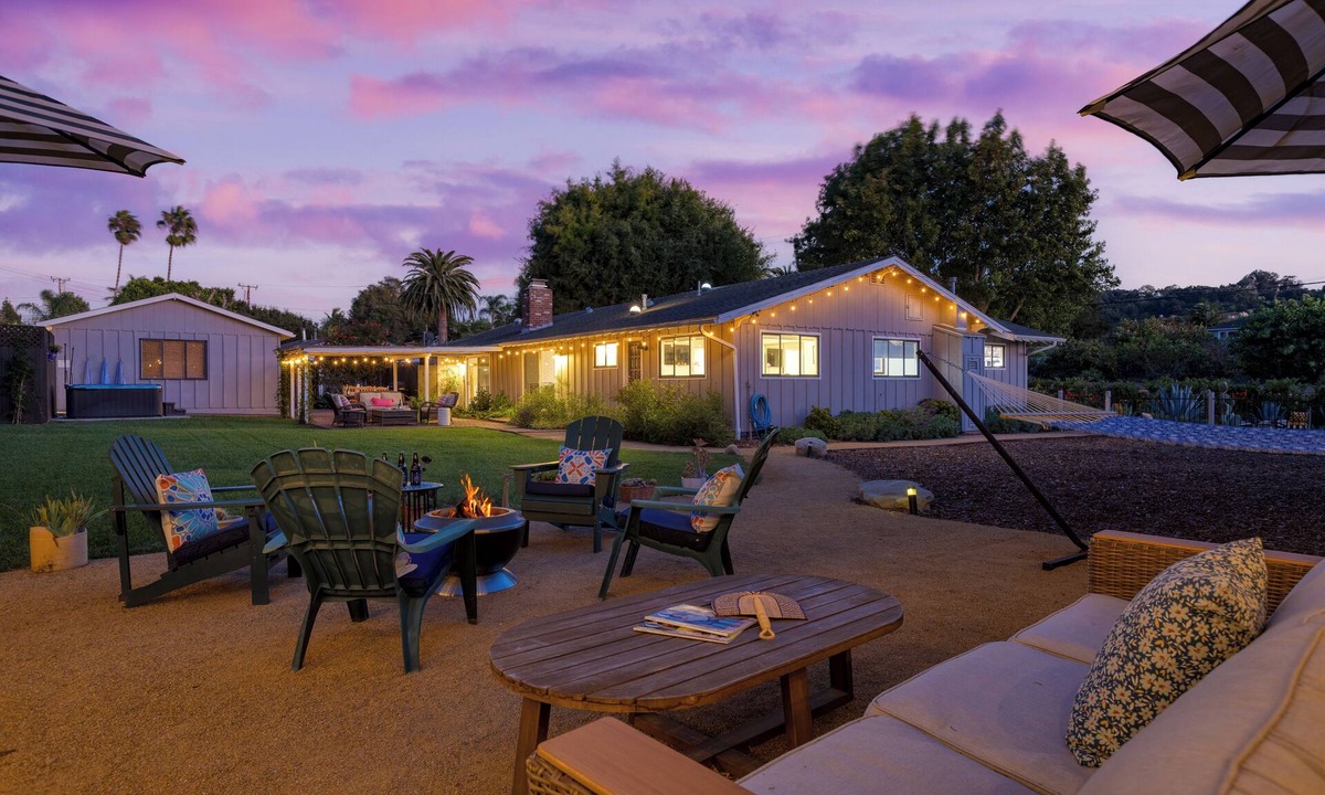 Santa Barbara House | Dog-Friendly, 4-BR w/Hot Tub & Huge Yard! | Near the Beach | Hummingbird Haven