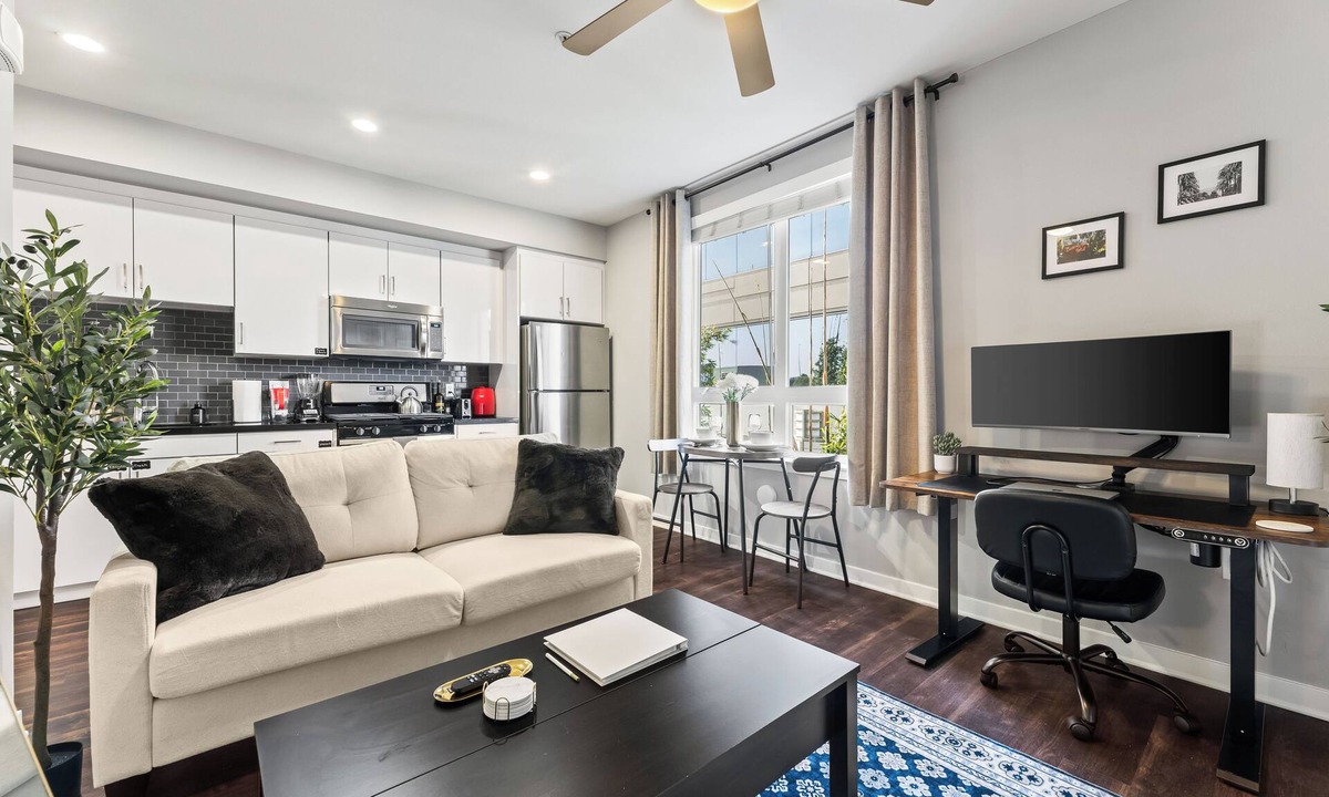 Westchester Apartment | Dream Work Haven → Full Gym → Indoor + Outdoor Spaces → Safe and Walkable Area