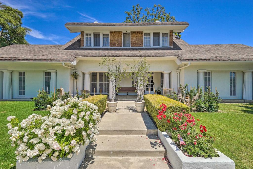 Santa Ana House | Elegant, Historical Santa Ana Home with Gardens