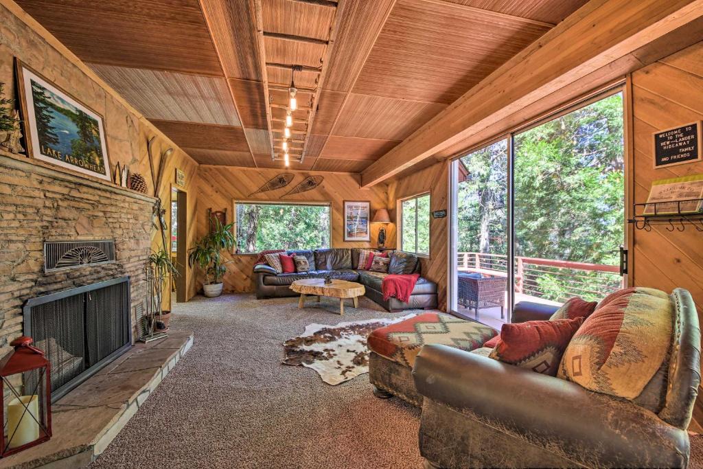 Cedar Glen House | Expansive Retreat with Deck, Game Room and Lake Views!