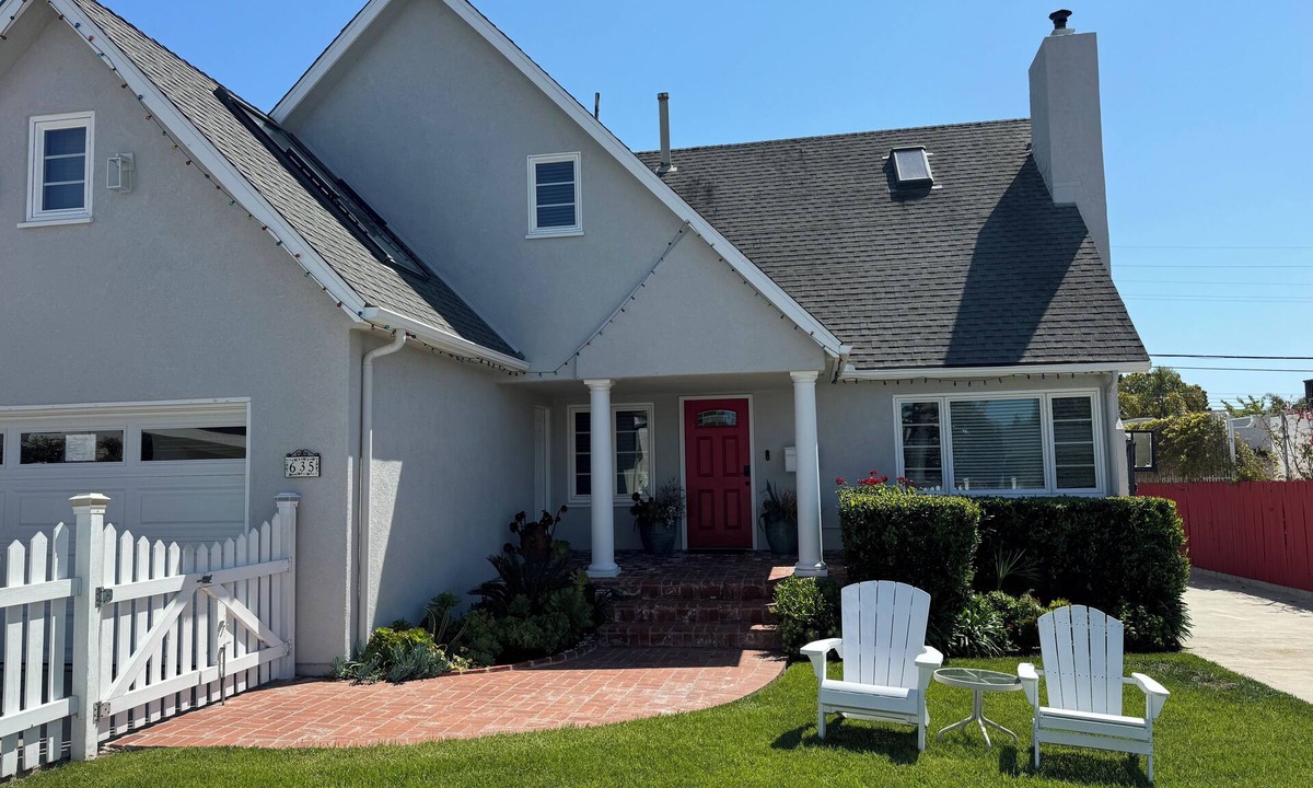 Beach Barber Tract House | Family-friendly summer vacation home with big hot tub 2 blocks from beach.