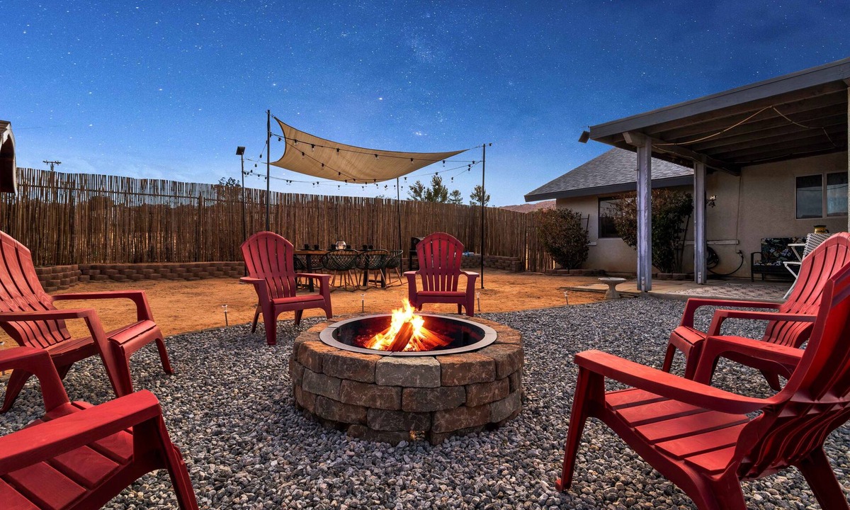 Indian Cove House | JT Desert Hideaway, Fire Pit, Outdoor picnic, King Bed