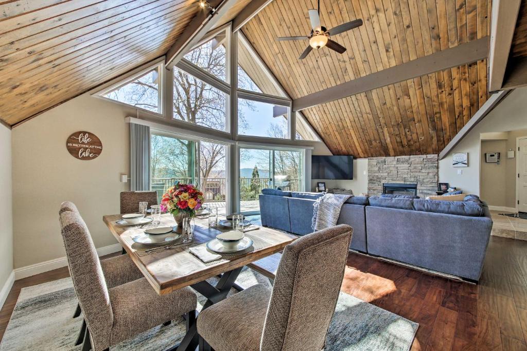 Lake Arrowhead House | Lake Arrowhead House with Spa and Mountain and Lake Views!