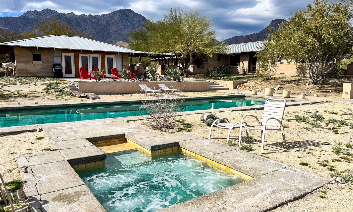 Borrego Springs House | Majestic House with Unique Architecture, Forever Views, Pool, Spa, and Game Room