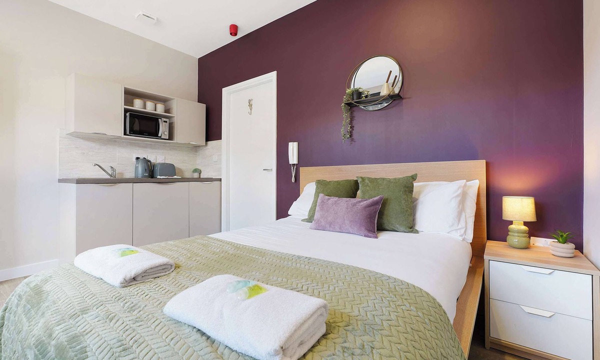 Middlesbrough Apartment | Modern Middlesbrough 1BR|Sleeps 2|By Stay with us