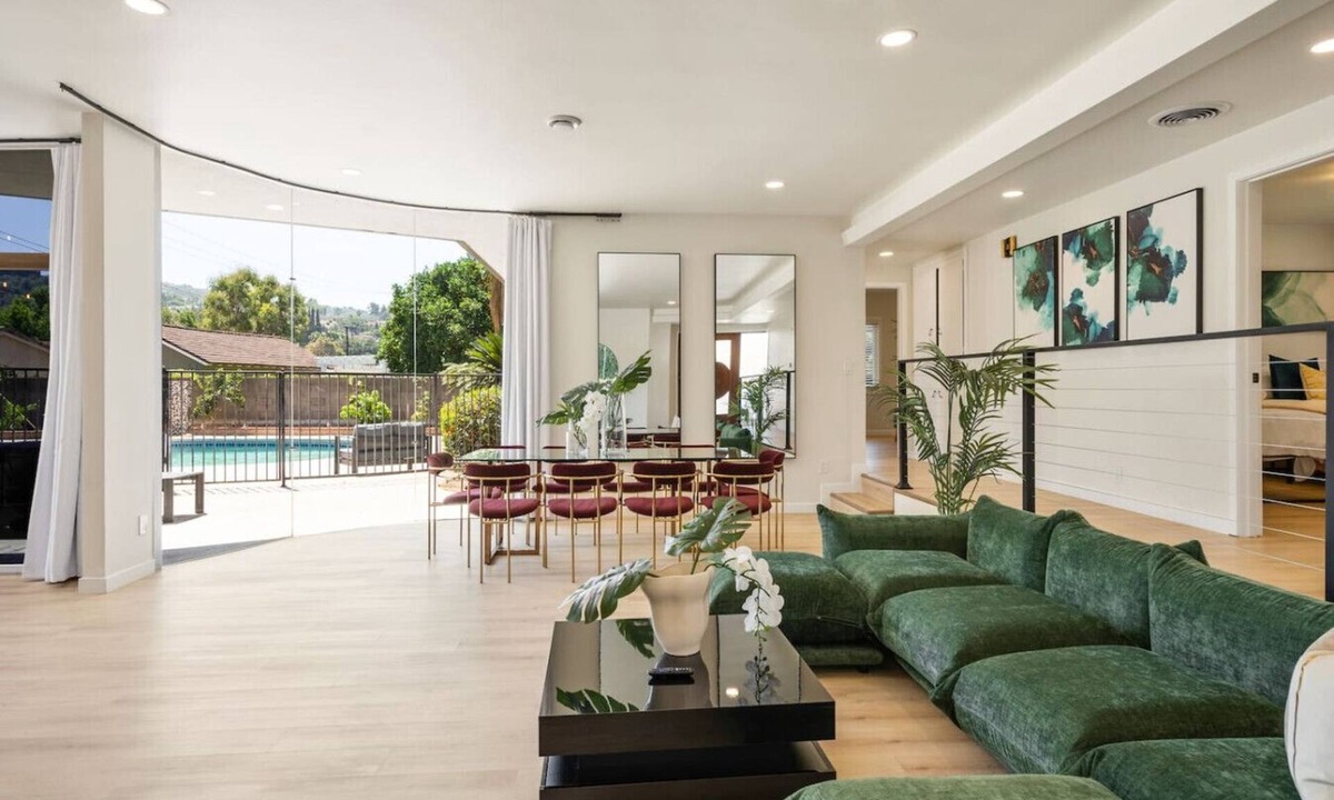 Walnut Valley House | Modern pool home + 13 mi from Disney + sleeps 12