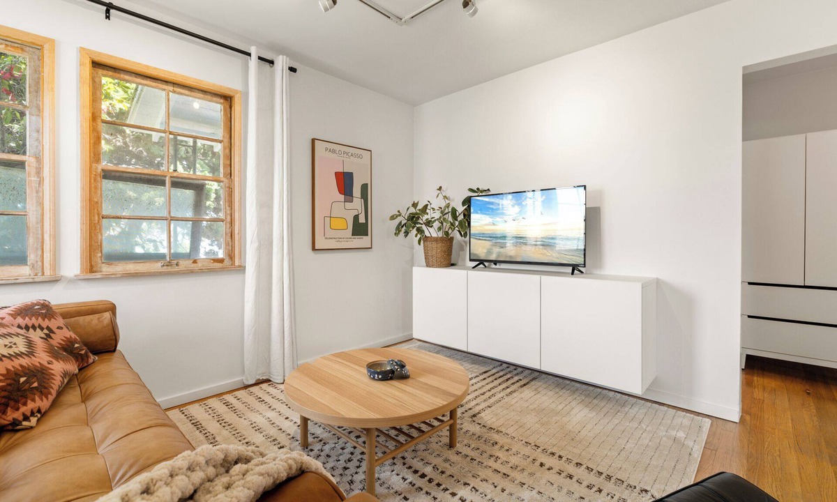 Westchester House | Modern Westchester 1BR/1BA Duplex with Private Patio & W/D