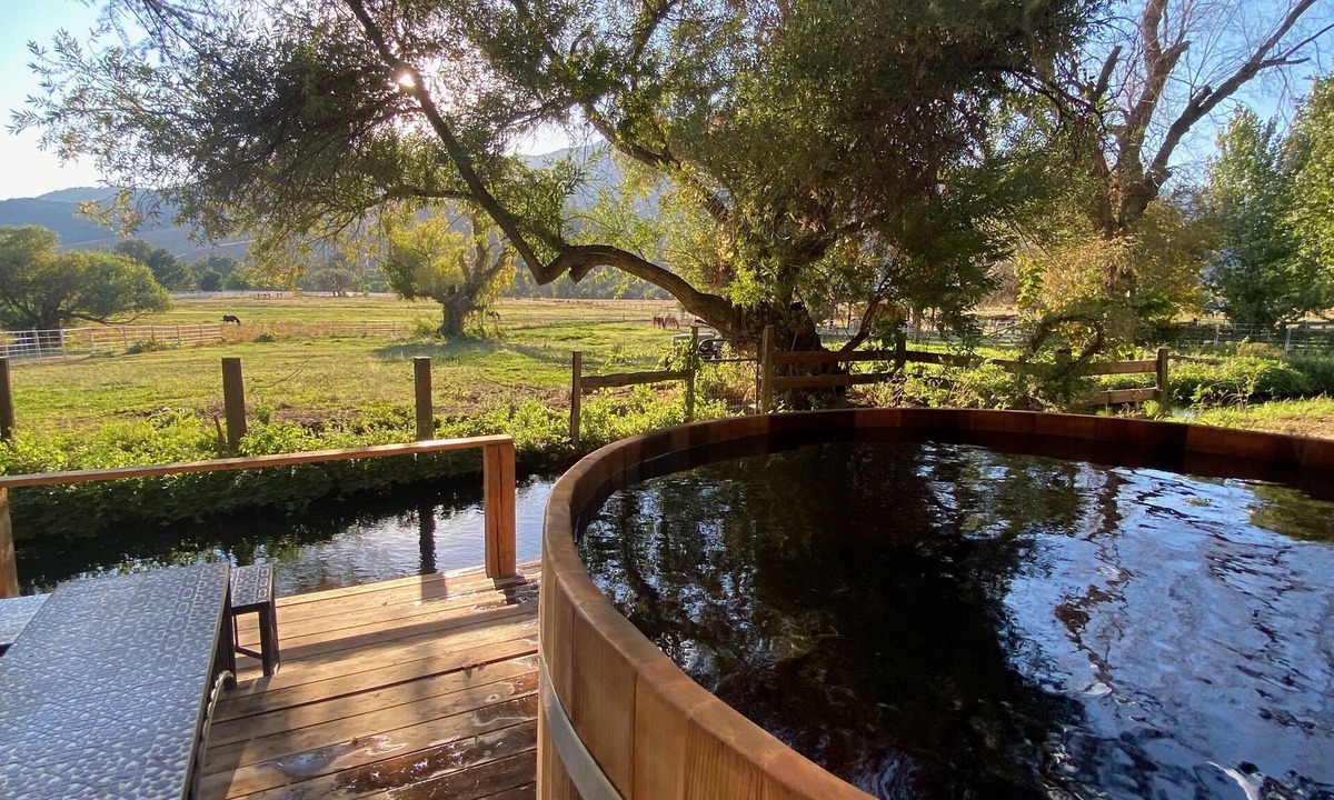 Kernville Other | Mountain View: swimming hole and hot tub overlooking horse meadows