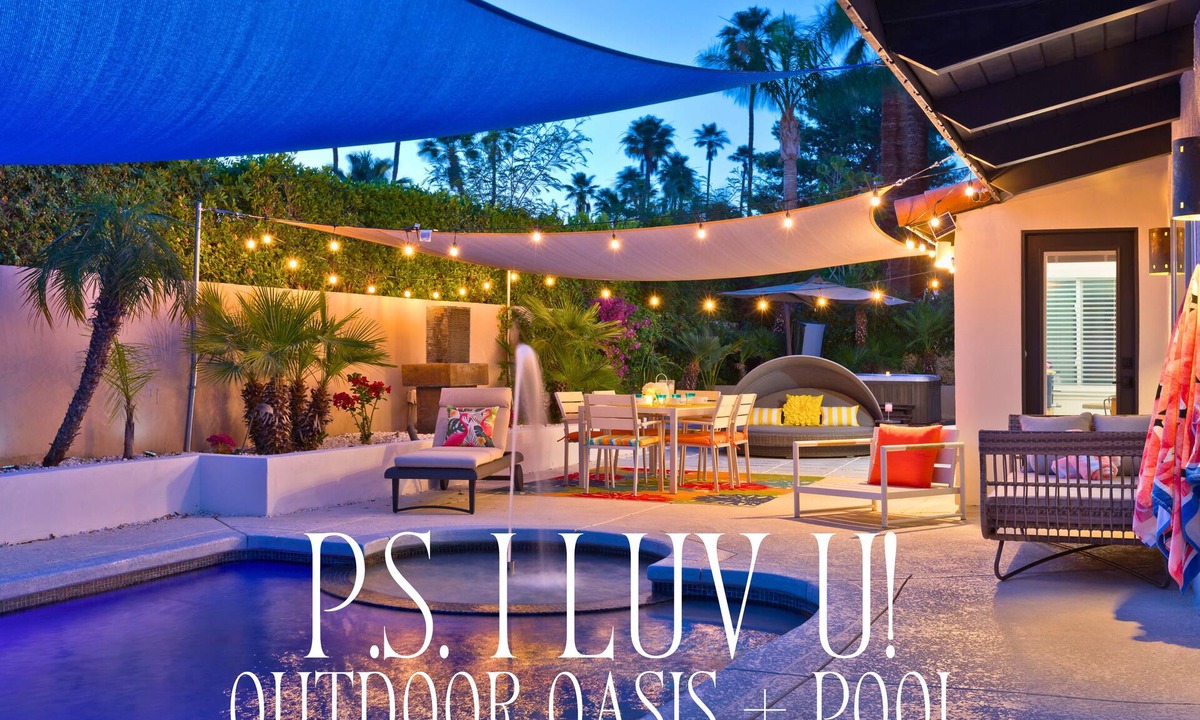 El Mirador House | Movie Colony East - Heated Saltwater Pool - 3 King bd, Views. Downtown 1 mi.