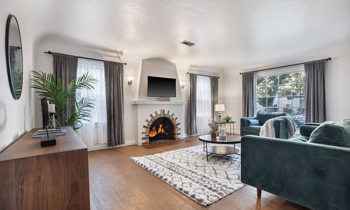 Alhambra House | New Luxury Home w Modern Mid Century Feel