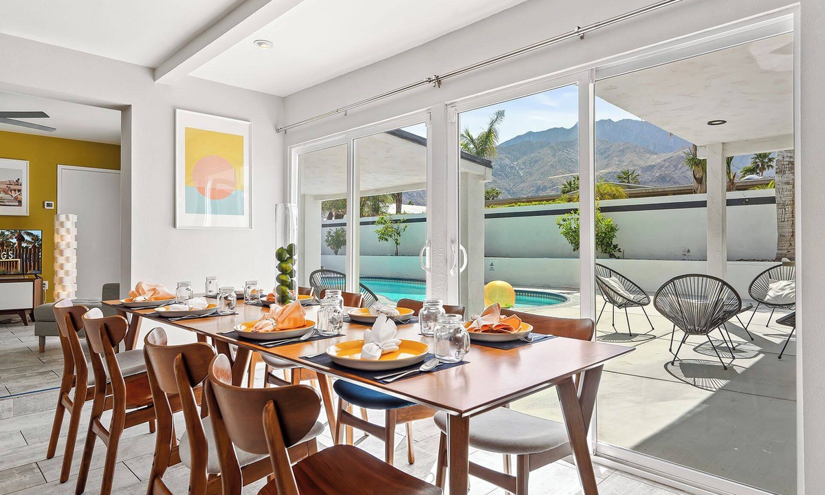 Vista Norte House | 'Orange Dream' Palm Springs Poolside Paradise!