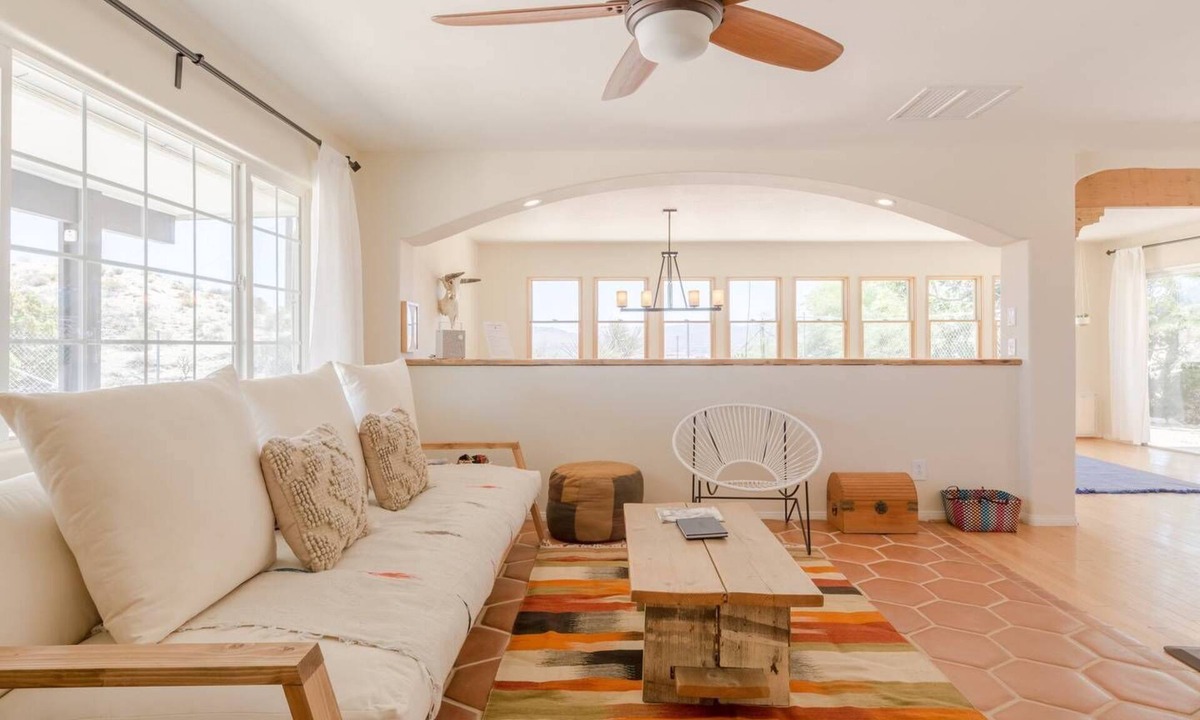 Yucca Valley House | Peaceful desert ranch house retreat set on 2+ boulder filled acres with views