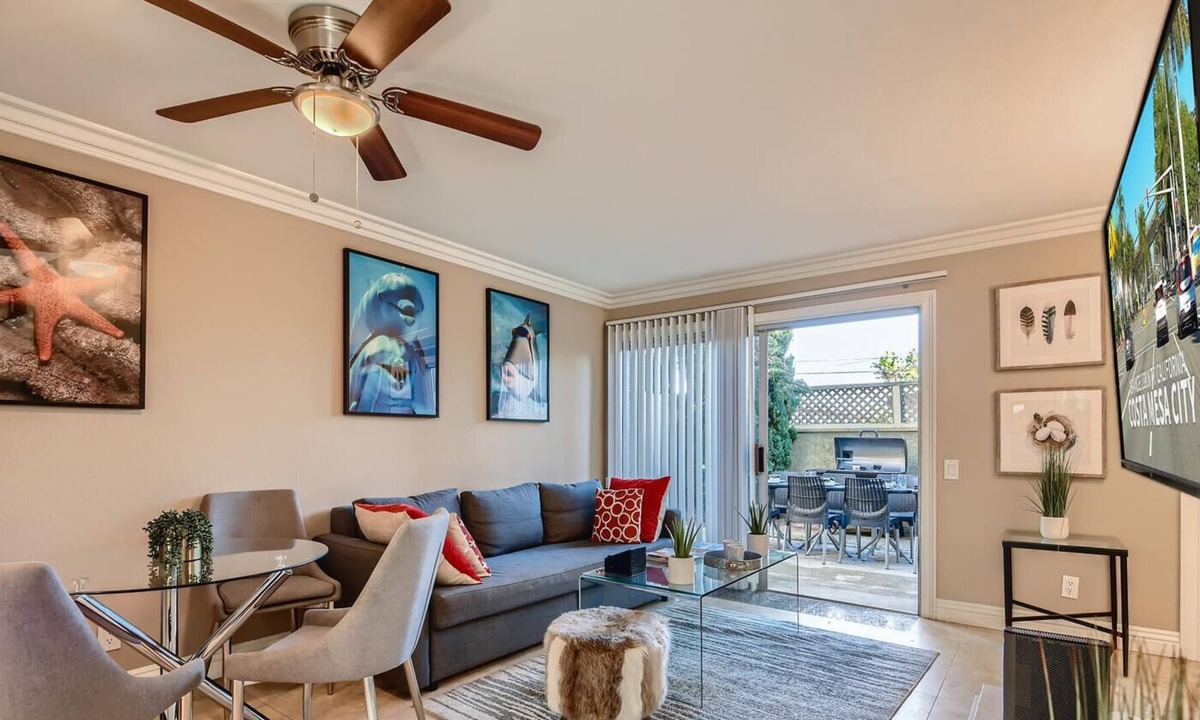 East Side Costa Mesa Condo | Pet/Work Friendly 3BR W/Yard & Free Parking! (0R1)
