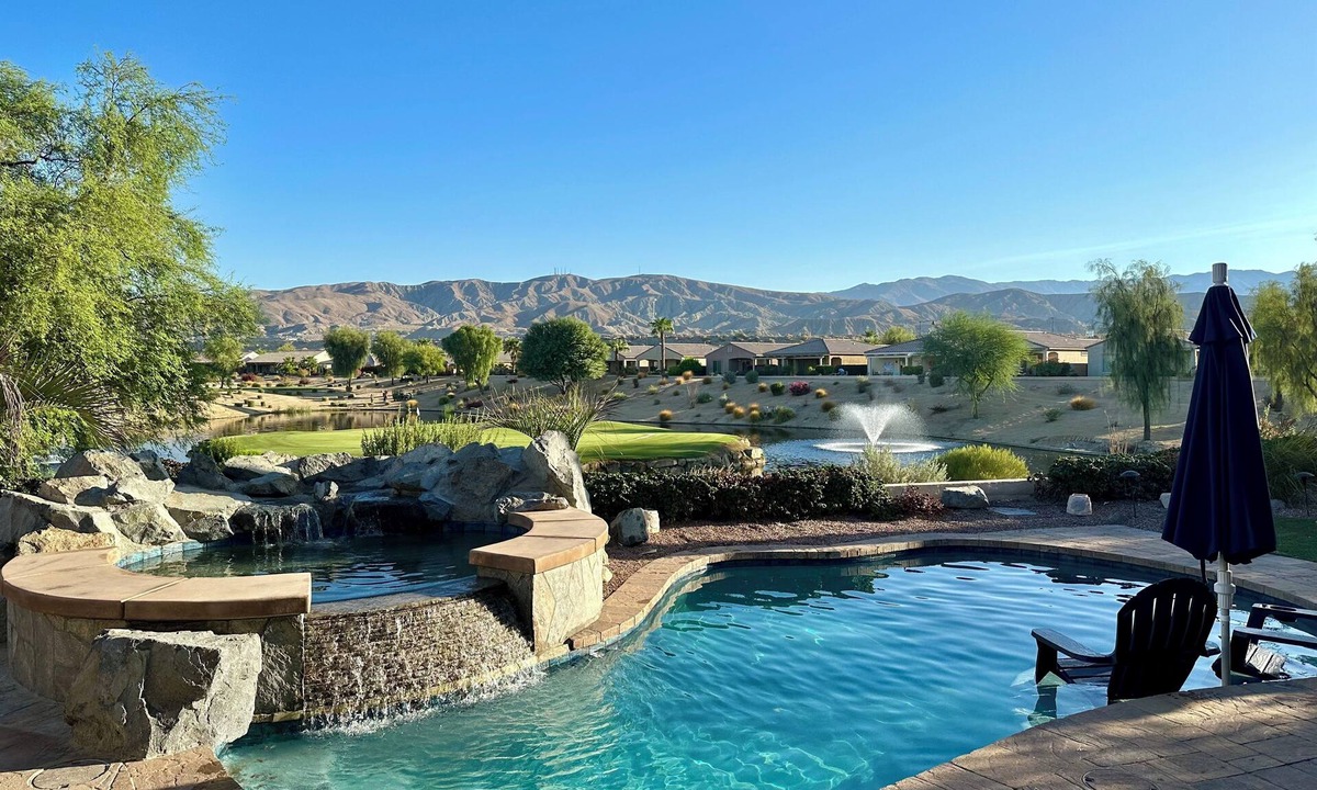 Indio House | Prime dates are booking fast! Beautiful Private Pool with an Island View