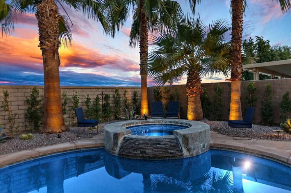 Indio House | Relaxing Desert Getaway: 3BR, Pool, Hot Tub
