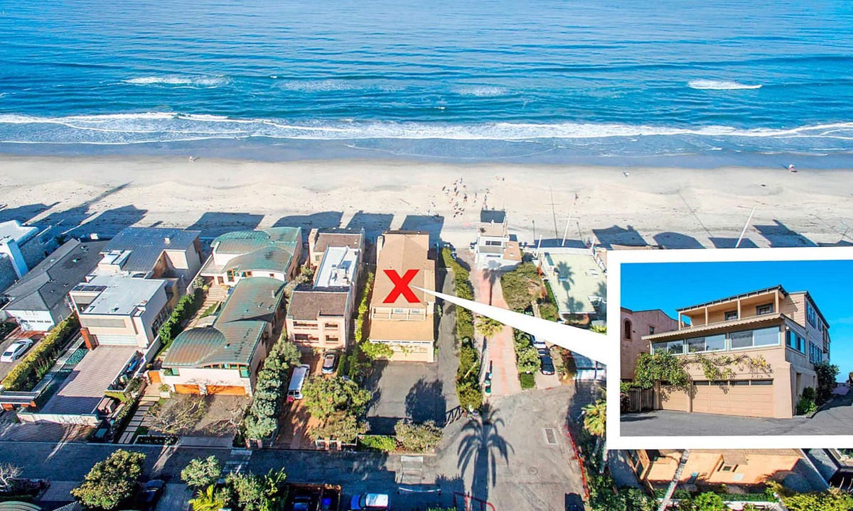 Del Mar House | Right on the sand! Oceanfront Historic Retreat