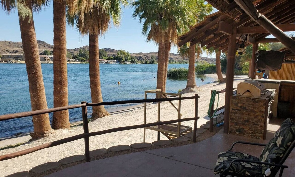Parker Dam Villa | River Front Beach Villa 7 on the Colorado River