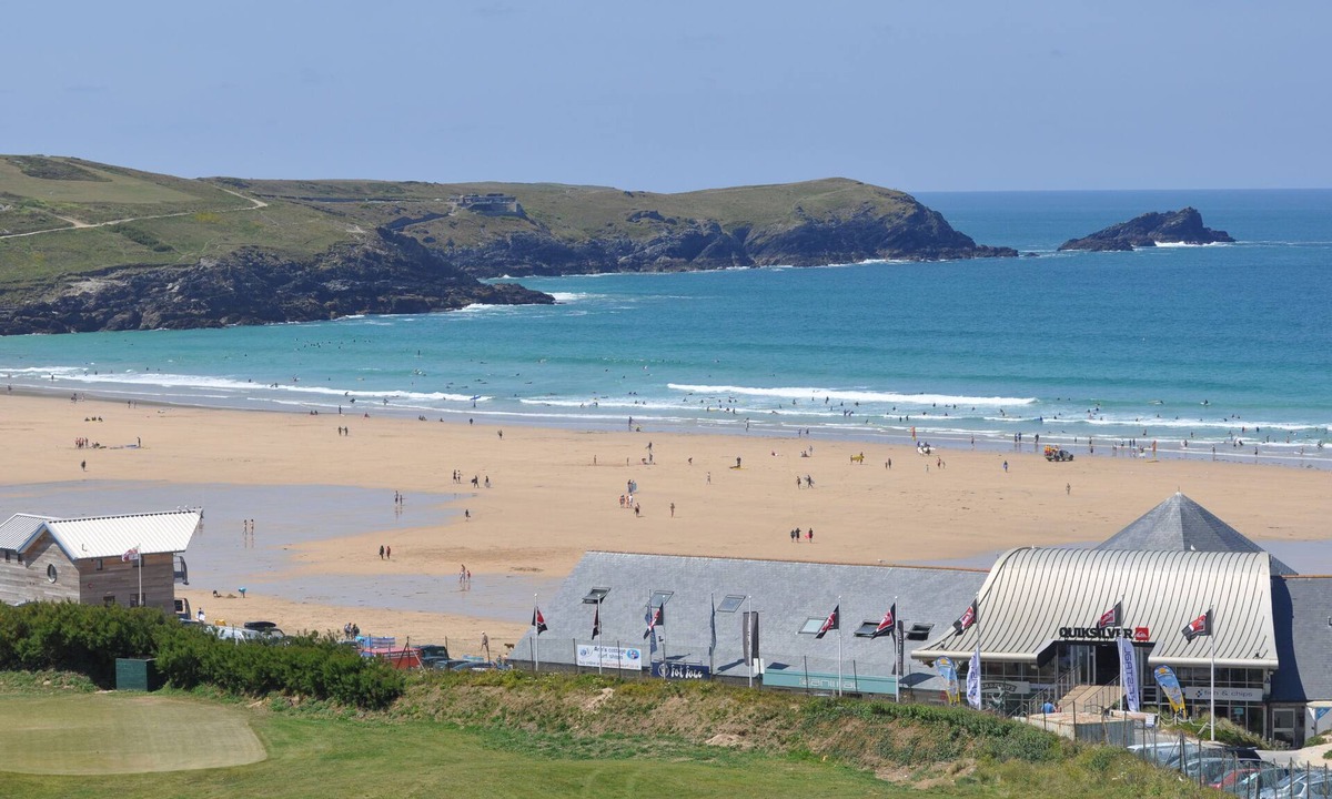 Newquay Apartment | Sea View of Fistral Beach and Golf Course, 9 Pearl Apartments