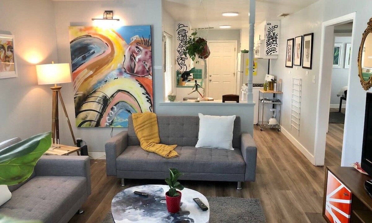 Southeastern Sacramento House | Smart, Eclectic ART HOUSE near UC Davis Med Center