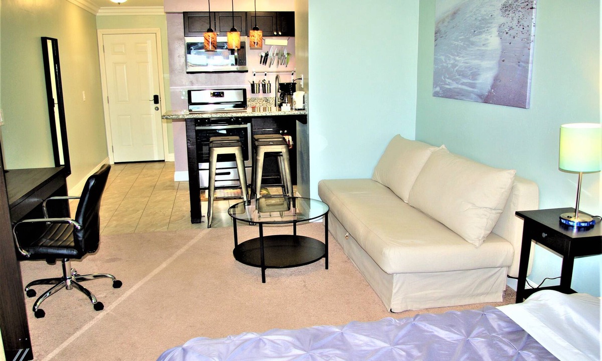 Mira Mesa Apartment | Studio #1, private entrance/kitchen/bathroom