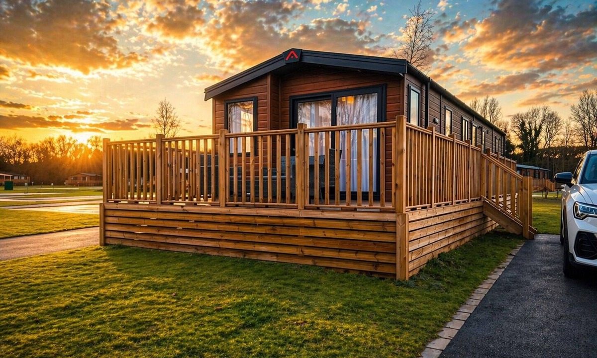 Tewitfield Cabin | The Debonair - New Luxury Lodge, 10 mins from Lake District, Dog Friendly, Pool