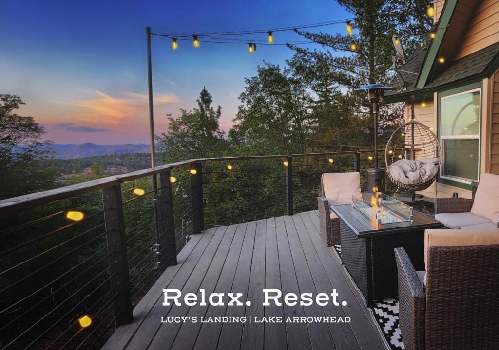 Lake Arrowhead House | Treetop A-frame Cabin, Family Friendly with Hot Tub