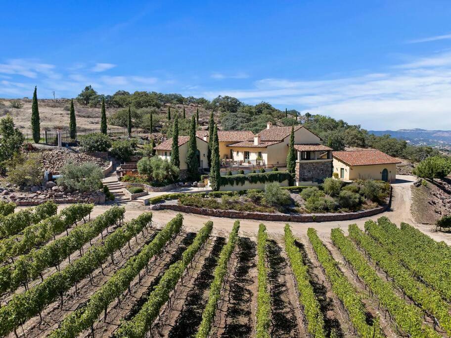 Murrieta Villa | Tuscan Villa w/Vineyard Views!