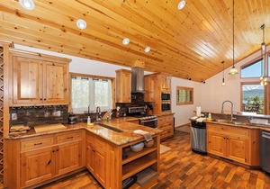 A Heavenly View by Destination Big Bear : Million Dollar View in this Beautifully Remodeled Custom Home in North Shore! Lake Views! Game Table! Pet Friendly!