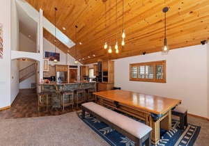 A Heavenly View by Destination Big Bear : Million Dollar View in this Beautifully Remodeled Custom Home in North Shore! Lake Views! Game Table! Pet Friendly!