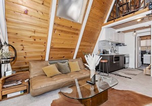 Acute A-frame Cabin w/WiFi, close drive to lake!