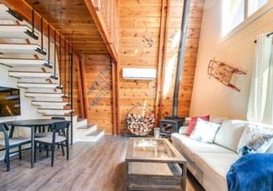 ★BEARADISE★ Cozy Modern Getaway ~ 3bed/2bath ~ full kitchen ~ relaxing cabin
