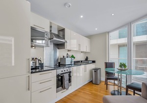 Contemporary One Bedroom Apartment in Canary Wharf by MySquare