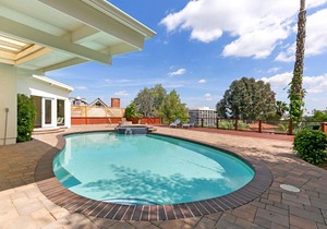 Encino Hills home with views and saltwater pool