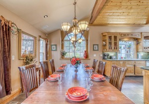Experience luxury and splendor with private spa, game room + updated kitchen