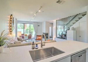 Modern large two bedroom condo located in the heart of Palm Springs
