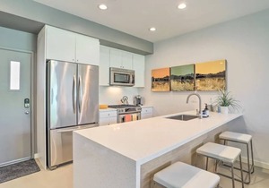 Modern large two bedroom condo located in the heart of Palm Springs