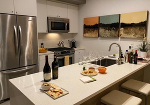 Modern large two bedroom condo located in the heart of Palm Springs