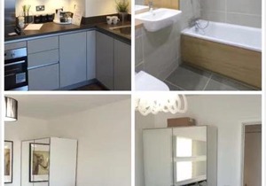 New built entire 2 bed flat in zone 2 London great transportation