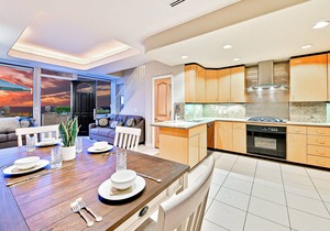 Oceanfront home with private hot tub, stunning views, fireplace, patio & grill