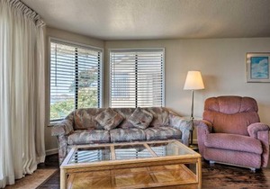 Smith River Vintage Cabin Oceanfront Deck and Views