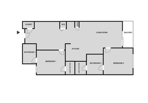 Trendy Downtown 2BR w/ Gym, Pool & Spa, near 7th St Metro, by Blueground