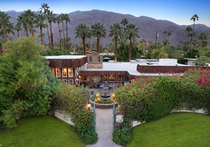 Unique Tudor-Style Home on Manicured Grounds Near Downtown Palm Springs