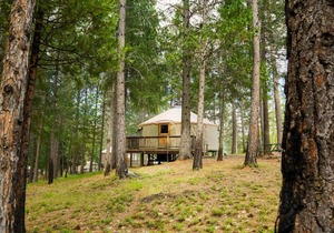 Yosemite Lakes Hillside Yurt 1