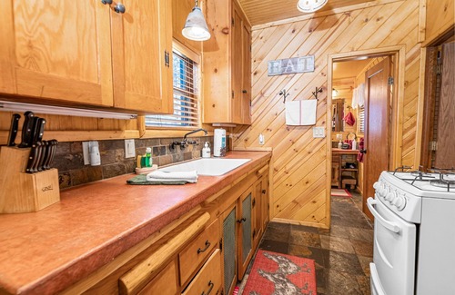 Big Bear Lake Cabin | 2-bedroom dog-friendly cabin, with spa & fireplace, just steps to the Lake!